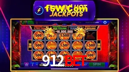 Slots com jackpots e giros grátis na 912Bet